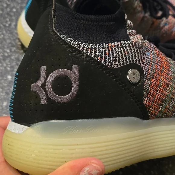 Mens Nike Zoom  KD 11 Multi Color FlyKnit Style Basketball Shoes Size 10 - Picture 8 of 16
